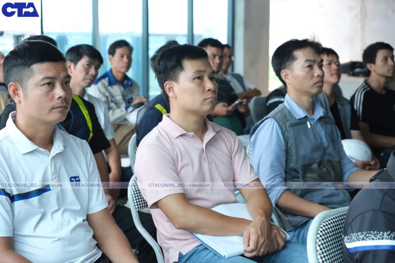 CTA Group tổ chức Huấn luyện An toàn và vệ sinh trong xây dựng