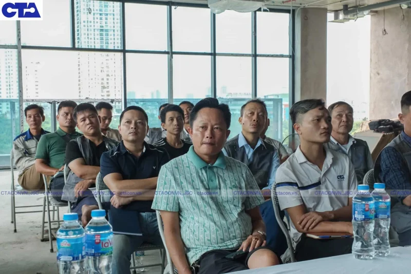CTA Group tổ chức Huấn luyện An toàn và vệ sinh trong xây dựng
