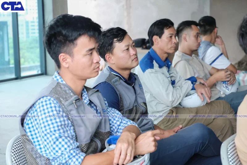 CTA Group tổ chức Huấn luyện An toàn và vệ sinh trong xây dựng