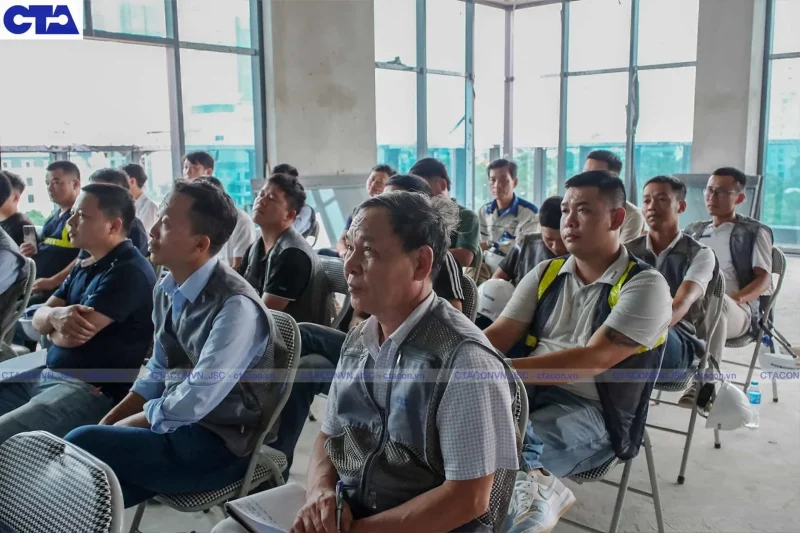 CTA Group tổ chức Huấn luyện An toàn và vệ sinh trong xây dựng