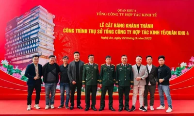 Hình ảnh Trụ sở Tổng Công ty Hợp tác Kinh tế COECCO tại thành phố Vinh, Nghệ An