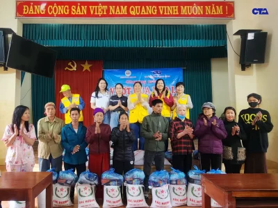 CTA VIỆT NAM VÀ HÀNH TRÌNH CHUNG TAY HỖ TRỢ BÀ CON THÁI NGUYÊN KHẮC PHỤC HẬU QUẢ LŨ BÃO LỊCH SỬ