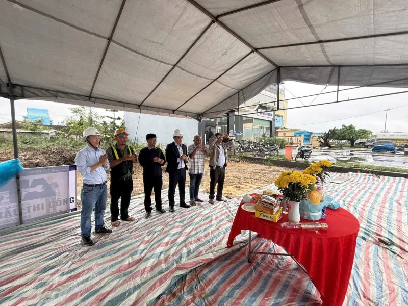 CTA Việt Nam khởi công dự án Trụ sở PGD Phù Cát – Ngân hàng Chi nhánh Quy Nhơn