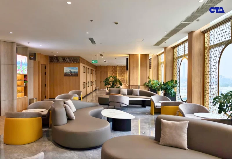 CTA Việt Nam Bàn Giao Và Tham Dự Lễ Khai Trương Phòng Khách Bông Sen Tại Nhà Ga Quốc Tế T2