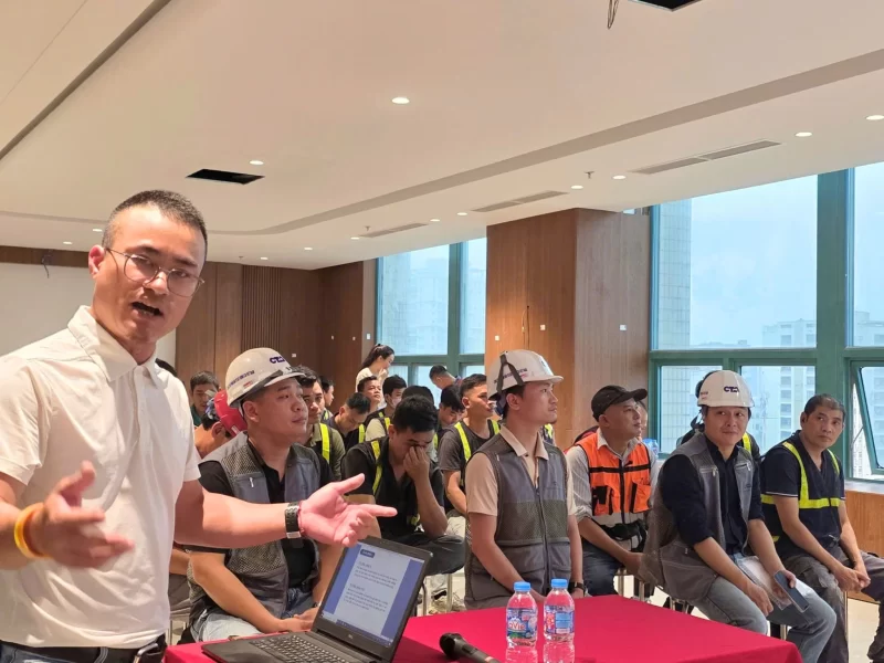 CTA Việt Nam: Siết Chặt Kỷ Luật An Toàn, Vệ Sinh Xây Dựng Tại Dự Án Trụ Sở VCBS 191 Bà Triệu